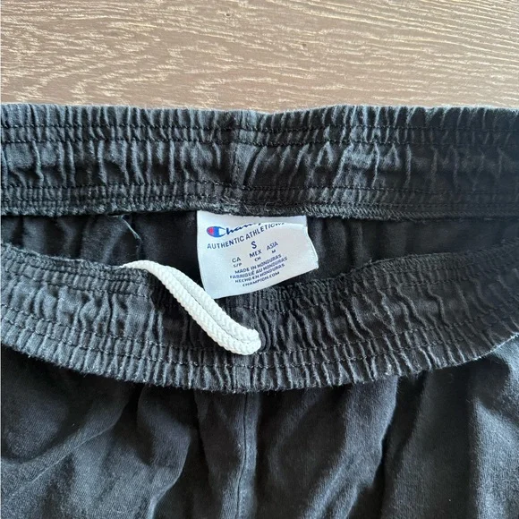 Champion Mens Classic Black Jogger Pants - Picture 3 of 3